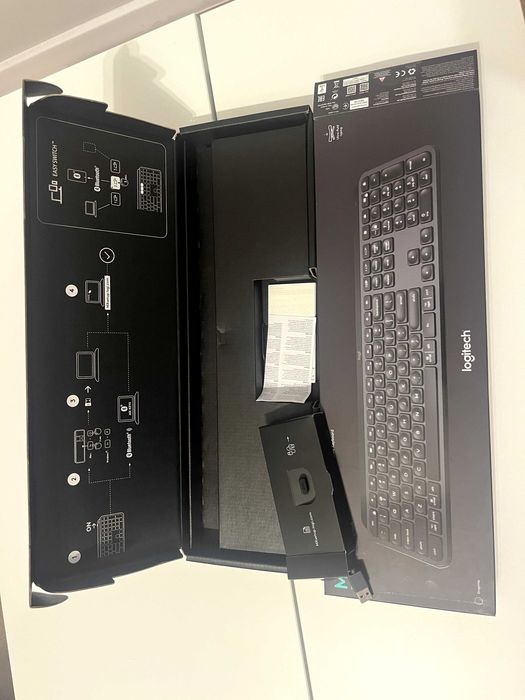 Klawiatura bezprzewodowa Logitech MX Keys układ US QWERTY