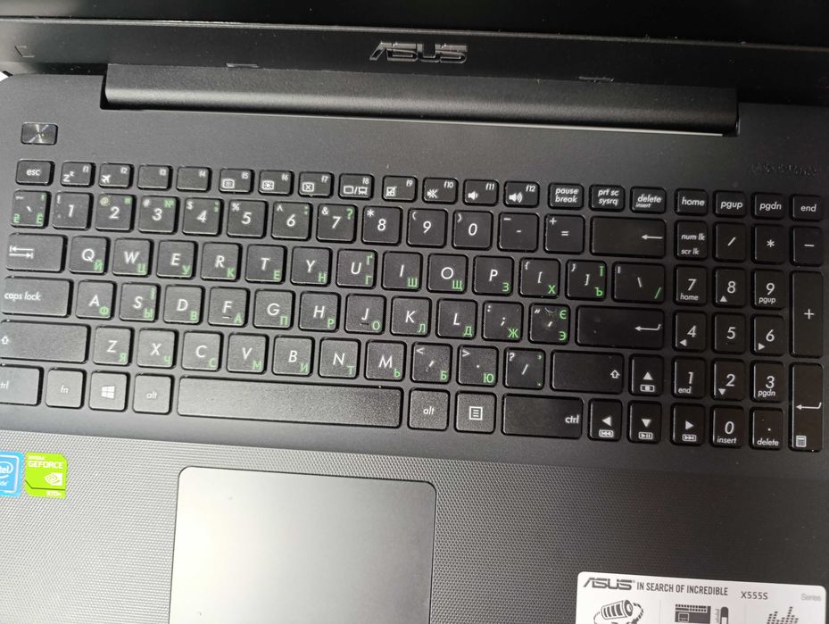 Ноутбук asus x555s