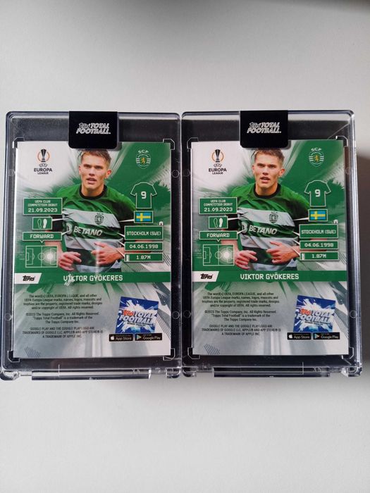 Viktor Gyokeres Reign Supreme, 99. 1st Edition
Rookie cards