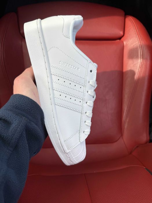 (ОПЛАТА ПІСЛЯ ОГЛЯДУ)Adidas Superstar Classic All White Адідас