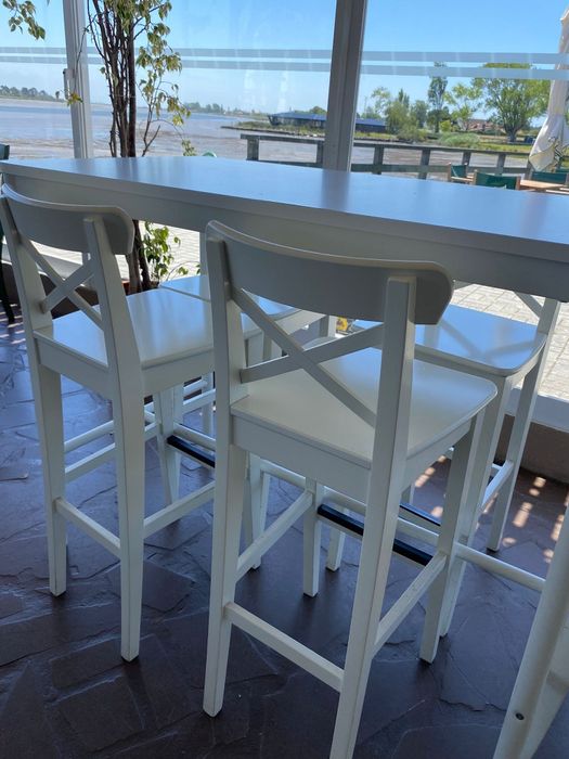 Mesas altas com cadeiras ikea