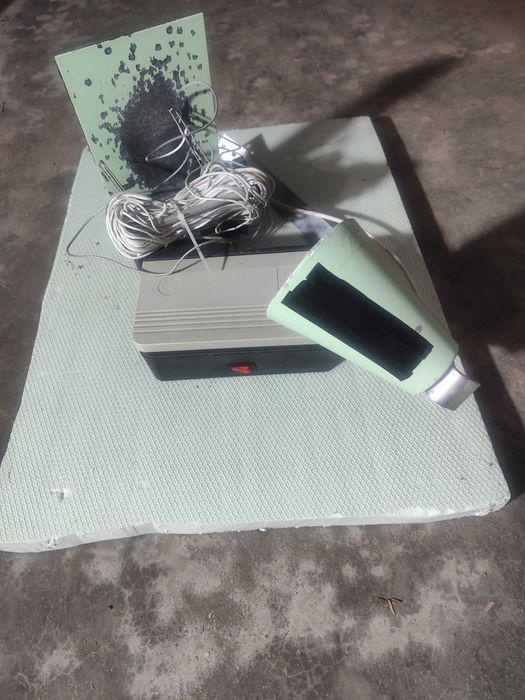 Carabina de ar comprimido HW55 mais alvos.