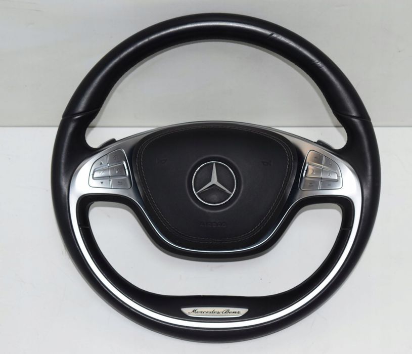MERCEDES S KLASA W222 KIEROWNICA CZARNA