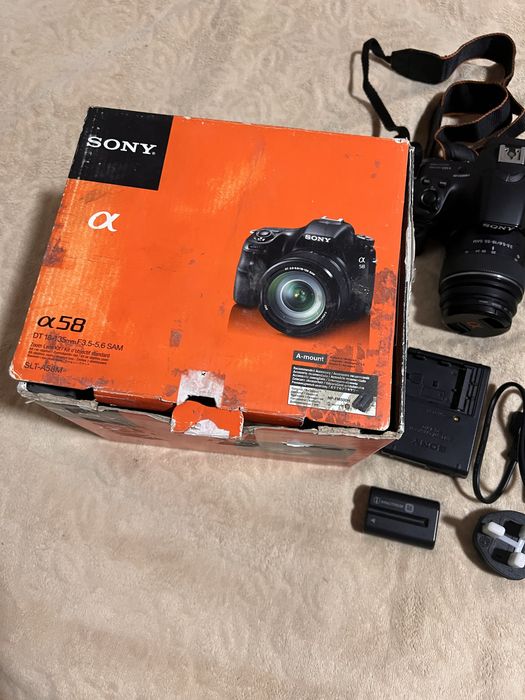 Фотоапарат дзеркальний sony a58