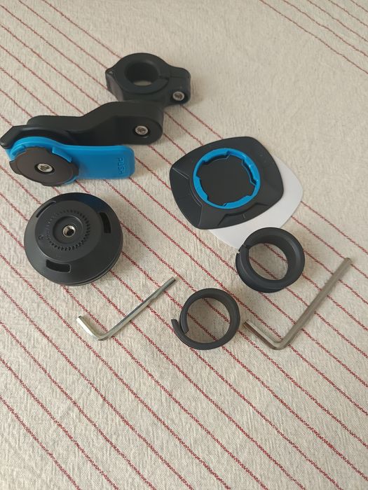 Suporte de telemóvel para moto com sistema anti vibração