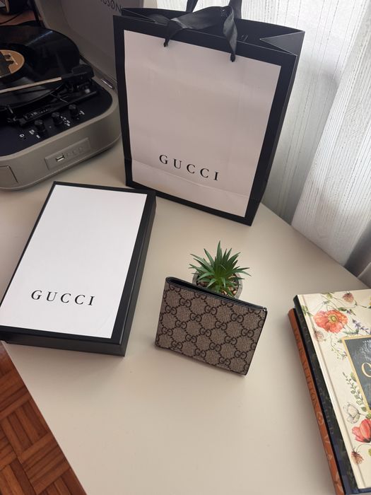 Conjunto Gucci (cinto + carteira)