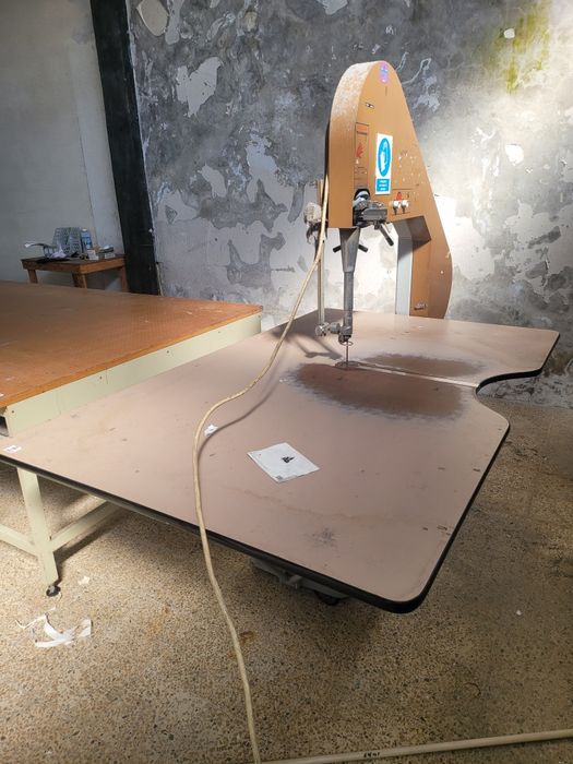 Máquina de Serra fita / equipamento textil