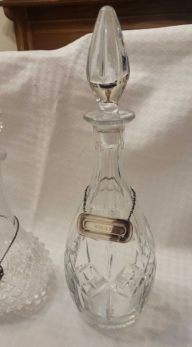 3 Garrafas de Cristal e conjunto de copos424292822633031684
