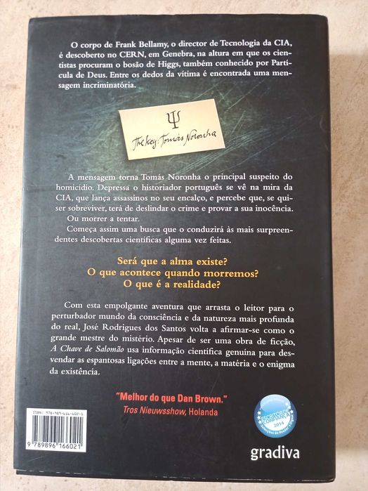 A Chave de Salomão, José Rodrigues dos Santos