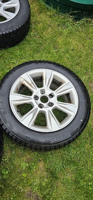 Felgi 5x112 audi 17 opony zimowe Pirelli kolce