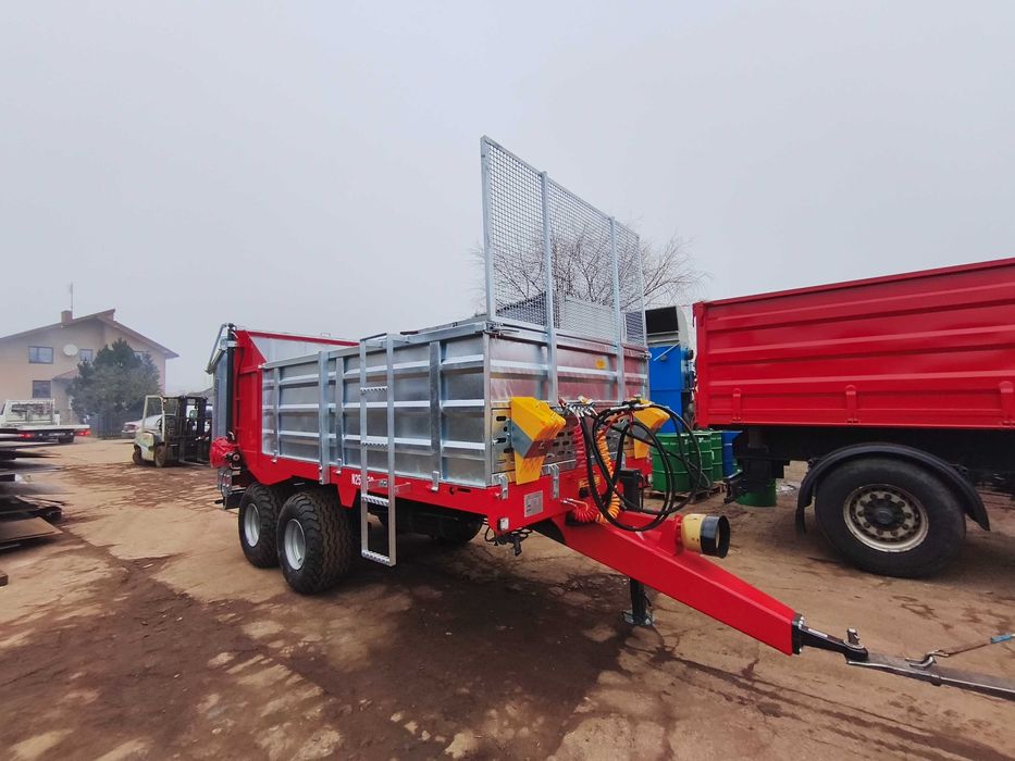 Rozrzutnik obornika 6-8 ton Rol-Trans Jolmet pionowy poziomy