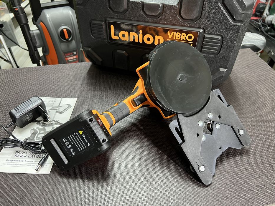 Виброприсоска Lanion Vibro Max с шаблоном для сверления отверстий