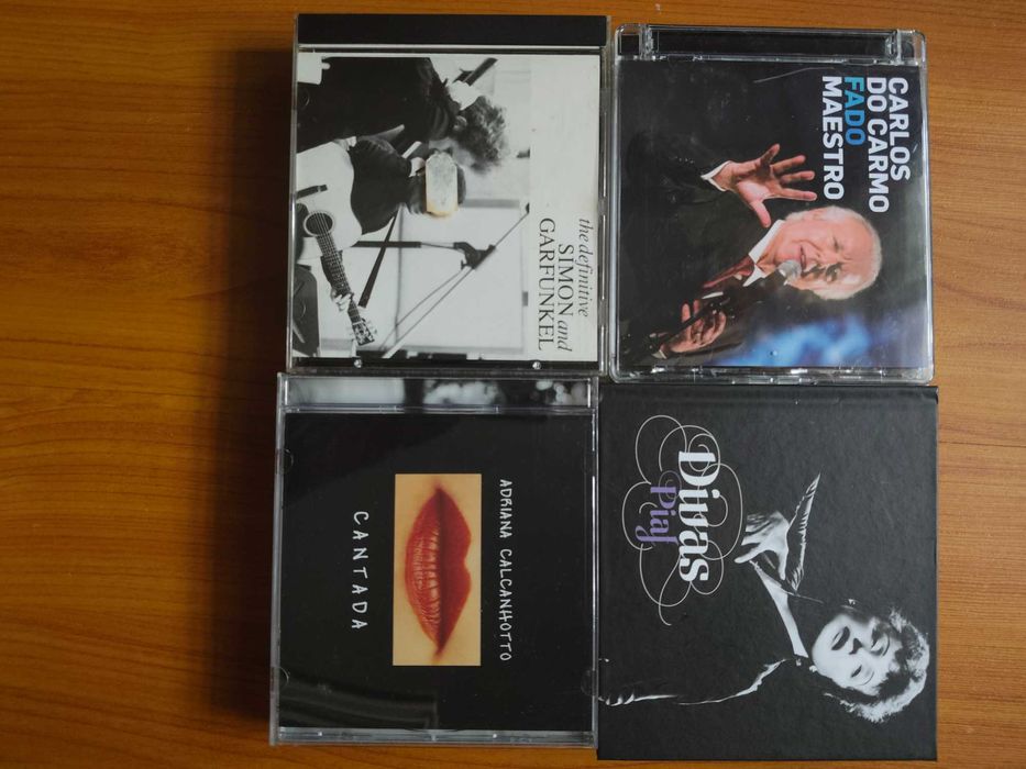 CDs Dire Straits, Elis Regina, Caetano Veloso, Gal Costa, Mário Laginha.