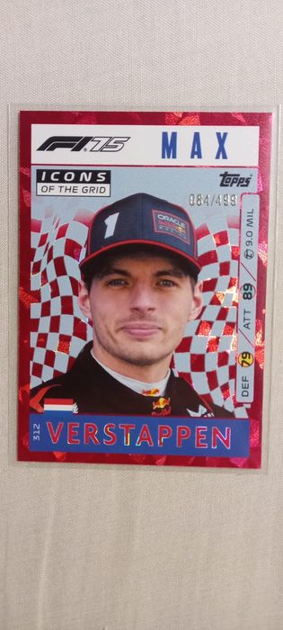 Cartas Topps F1 turbo attax 2025 paralelas