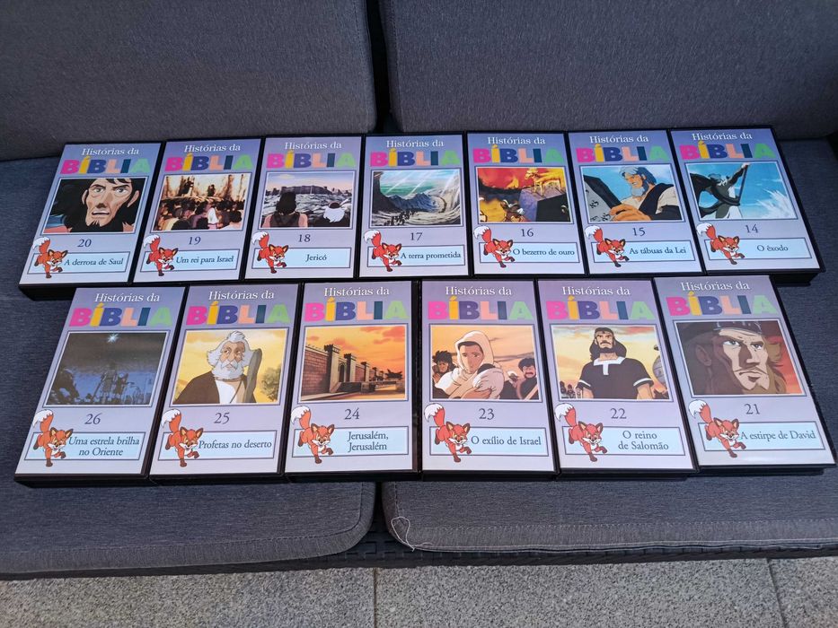 Coleção Histórias da Bíblia (VHS)