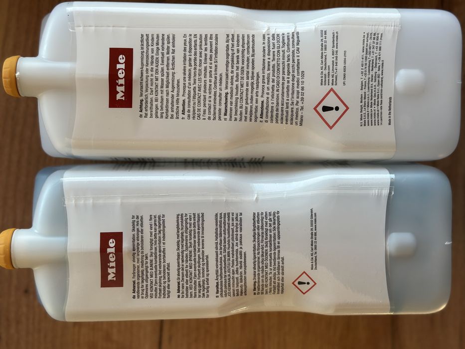 6 sztuk plynow Miele UltraPhase TwinDos