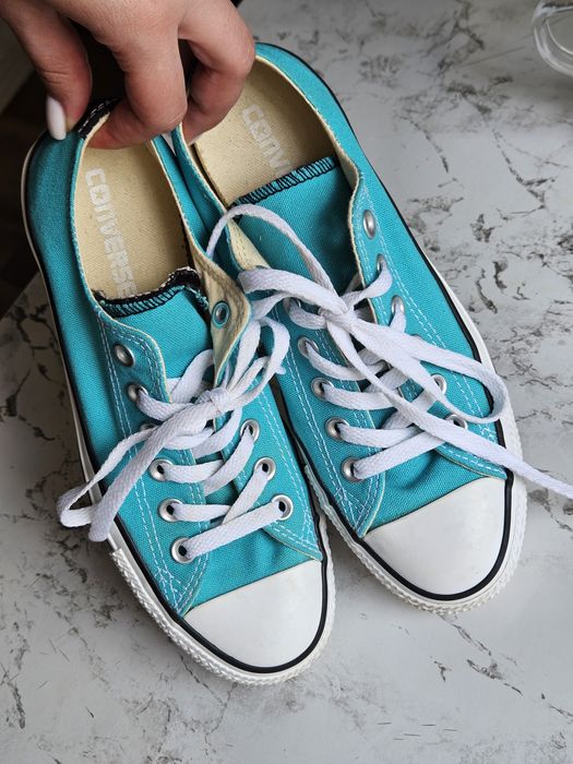 Кеди Converse All star бірюзові 37.5