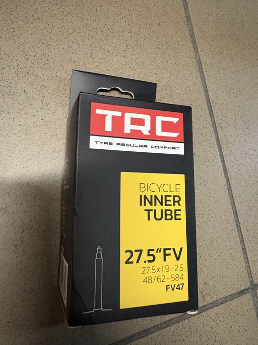 Dętka TRC 27,5 1.9-2.5 48/62-584 FV47, 2 sztuki