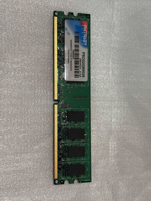 Memórias computador DDR2-800 (PC2-6400) 3x2GB