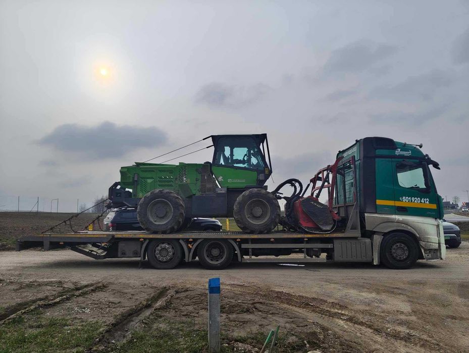 Transport Maszyn, Laweta, Niskopodwoziowy, Podczołgówa