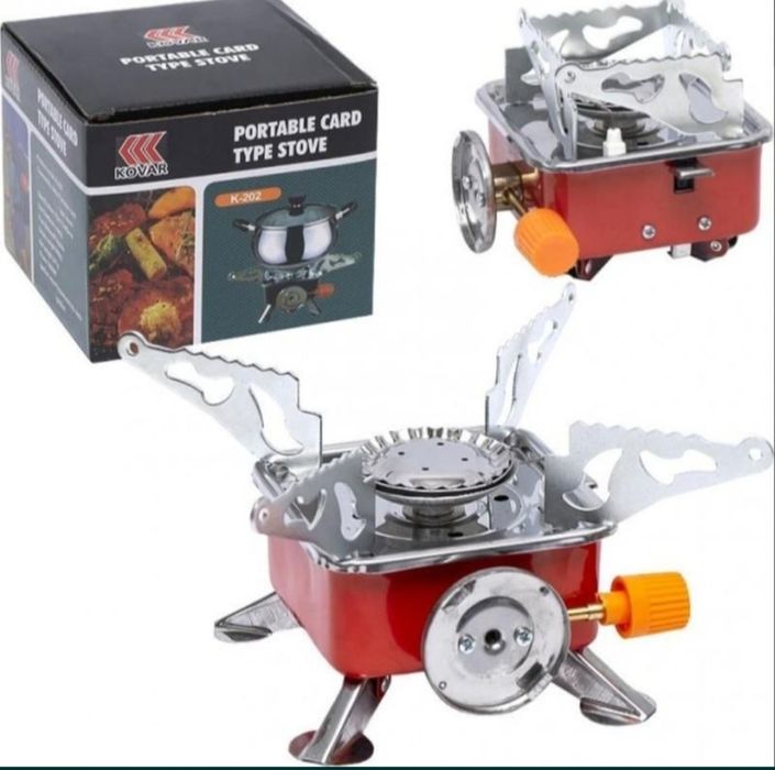 Портативна газова  піч+Подарунок