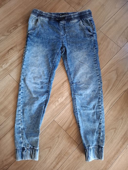 Jeansy chlopiece 164