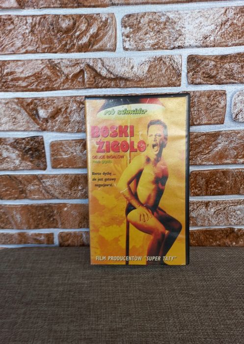 Kasety vhs wideo video.  Boski Żigolo VHS.  Bdb stan.