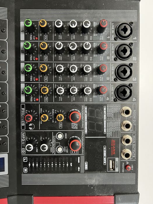 Mikser Brass Tone Audio BTA1104 jak nowy, super stan. polecam