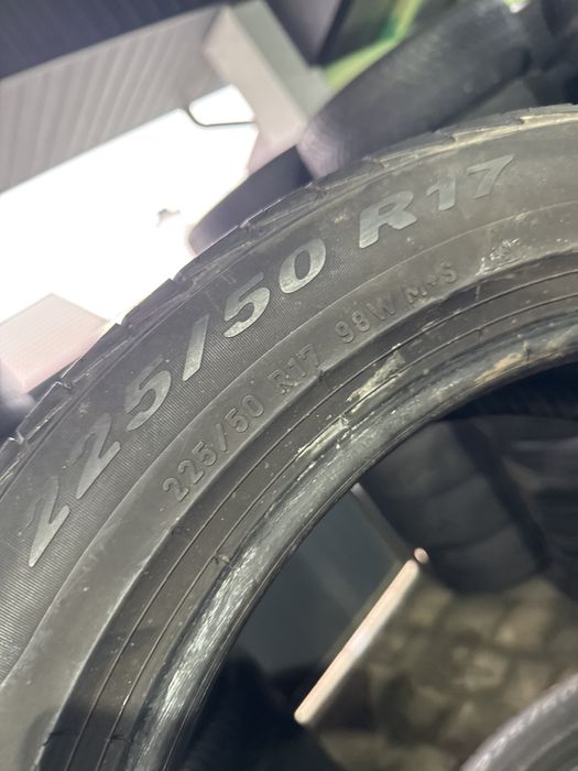 Шини резина 225/50/17 r17 Pirelli пара всесизонка