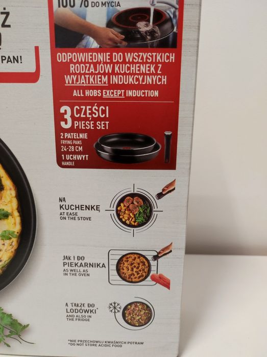 Zestaw patelnie Tefal ingenio