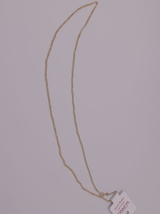 Łańcuszek pozłacany 14 k Xuping singapurka 60 cm