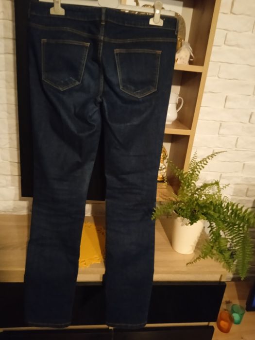 Spodnie damskie dżinsy bawełniane Sinsay