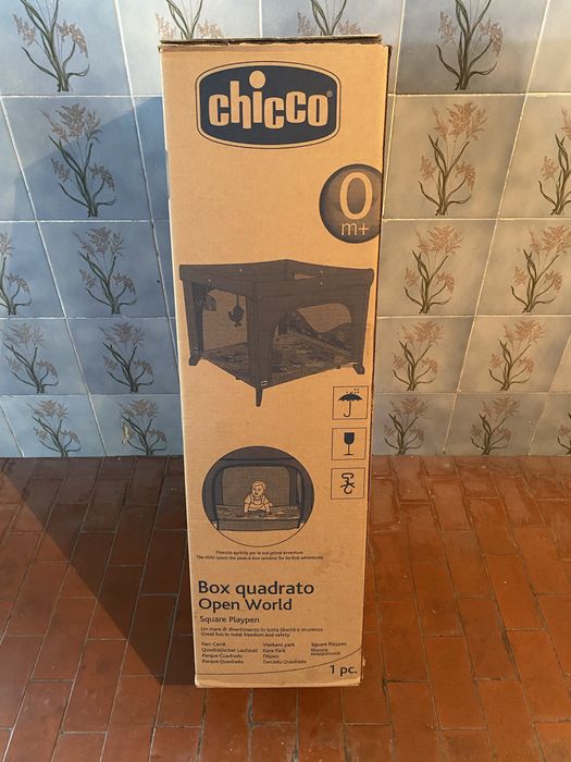 Parque/Box Chicco Open World (0m+) – Como Novo