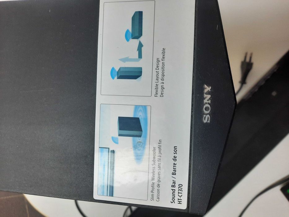 Coluna e subwoofer Sony