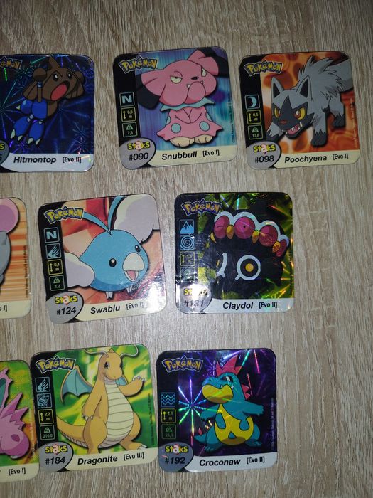 Lote de 19 stacks pokemon