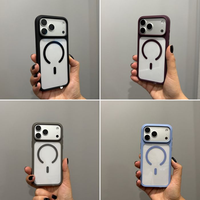 Чохол для Apple iPhone 17 Pro-18 Pro Max з підтримкою MagSafe Преміум якість
