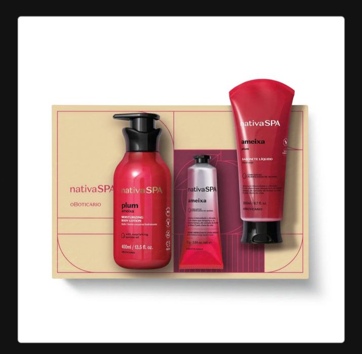 Conjunto Nativa Spa Ameixa