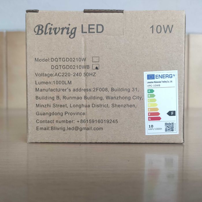 Projetor Luz Led Exterior 10W impermeável Jardim Garagem