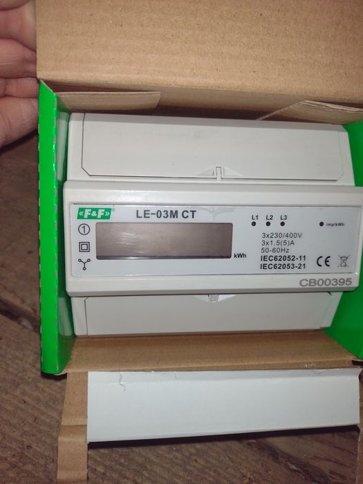 F&F Licznik energii elektrycznej LE-03D