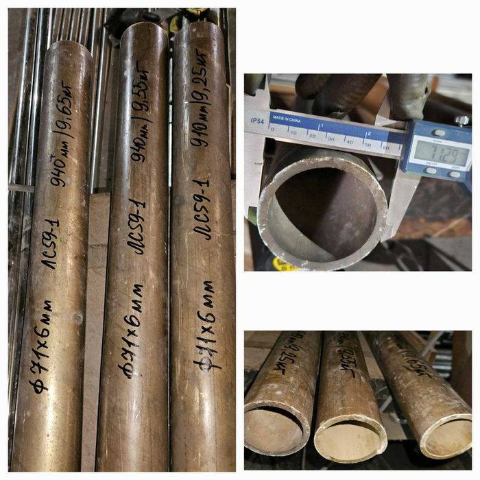 Латунні кругляки, труби та шестигранніки від ф4мм до ф70мм.