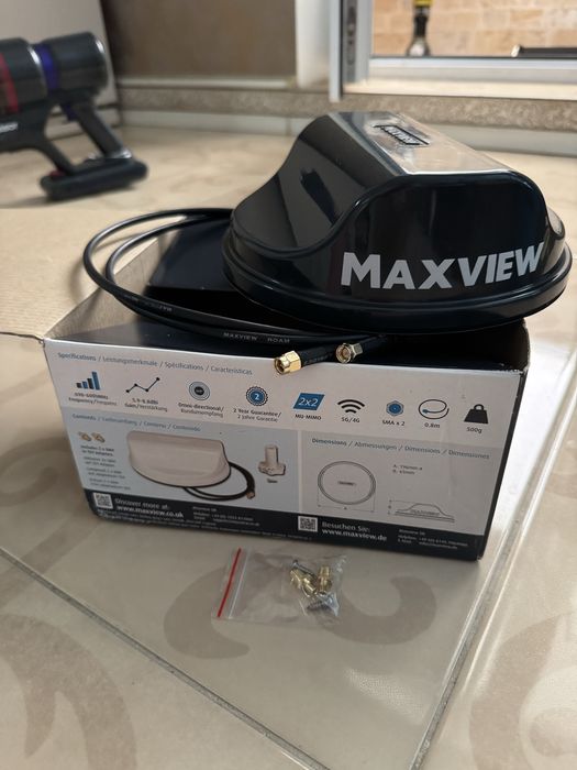 Maxview Roam ANT2 2×2 MIMO 4G/5G Antenna – Black оригінал нова!!!