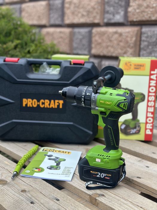 Акція! Ударний шуруповерт Procraft Pa18bl без акб та зп