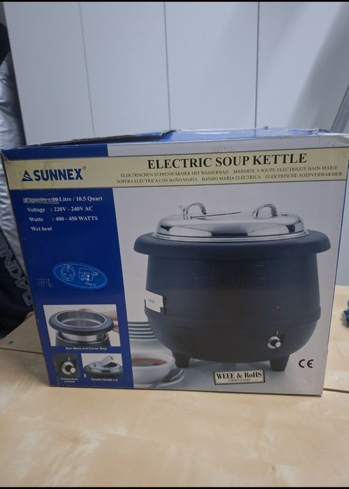 Panela de sopa eléctrica Sunnex 10Lt Nova