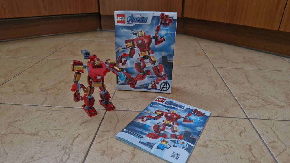 Lego iron man 76140 pudełko