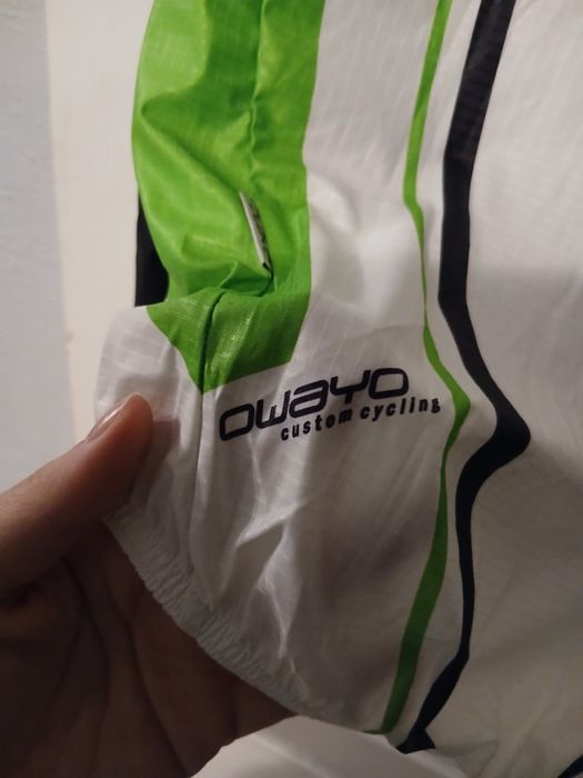 Kurtka na rower owayo custom cycling  nowa tanio