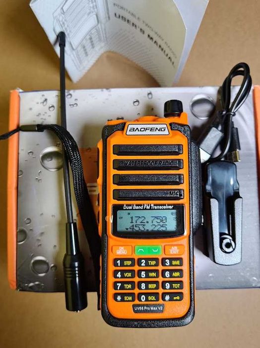 Walkie-Talkie Baofeng UV-68 Pro Max V2 10W IP68 (Novo na Caixa)