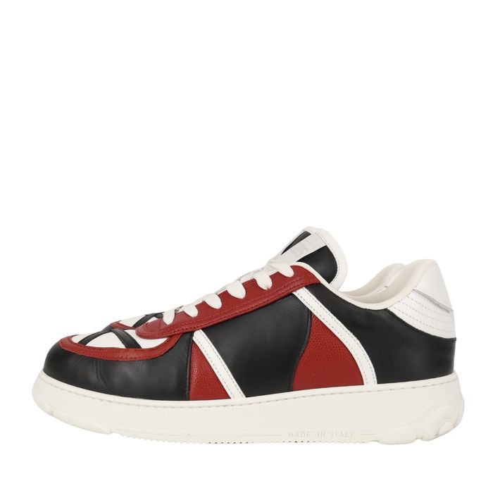 GCDS Buty męskie Trampki Rozmiar 45 Wielokolorowe Skórzane Buty codzienne Sportowe BU1280