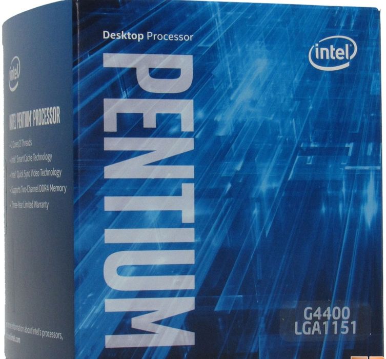 Intel Pentium G4400 Processor 3.30 GHz64740832080513122