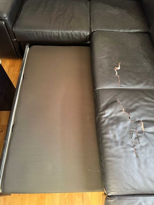 Narożnik skórzany duży