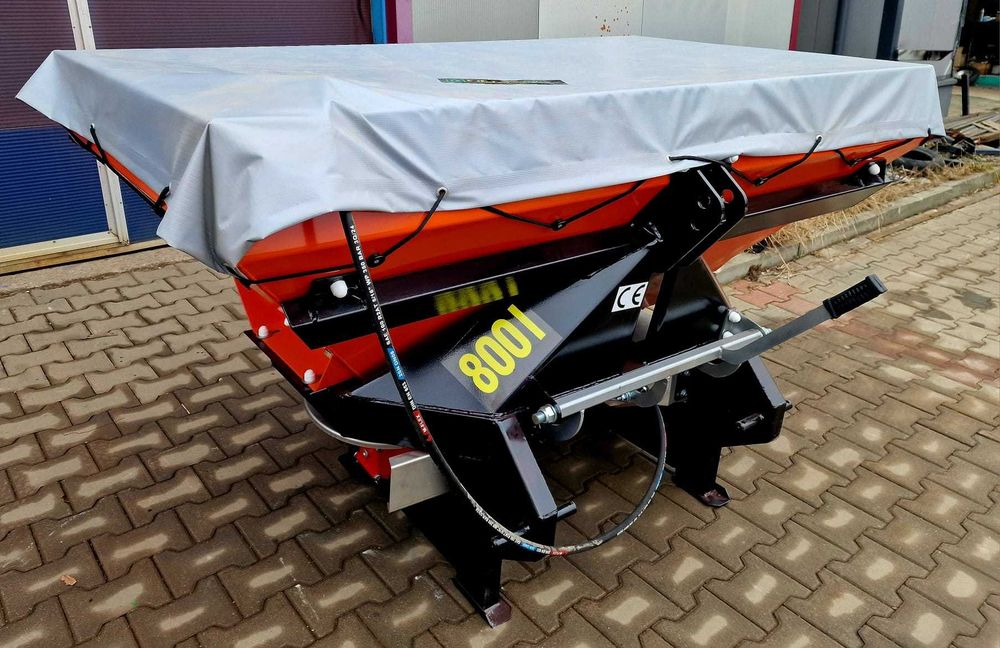 Rozsiewacz dwutalerzowy dwutarczowy 400 litrów DEMAROL rozsiewacze